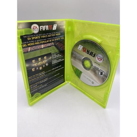 XBOX 360 FIFA 15 Soccer Lionel Messi EA SPORTS *TESTED & WORKING* - Picture 3 of 4